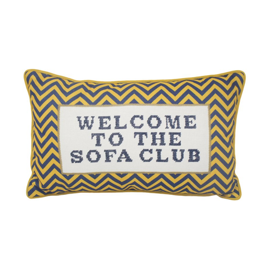 Welcome to the Sofa Club Cushion
