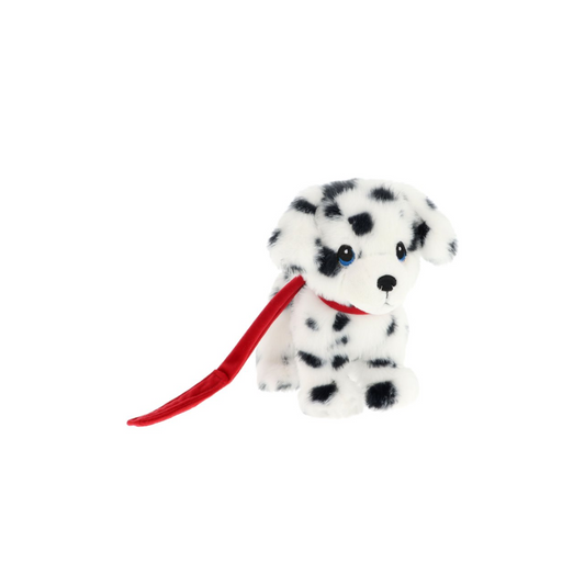 Keeleco 14cm Dalmatian on Lead Soft Toy
