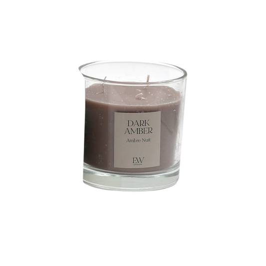 Dark Amber Triple Wick Candle