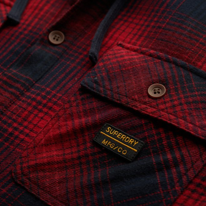 Superdry Hooded Check Shirt