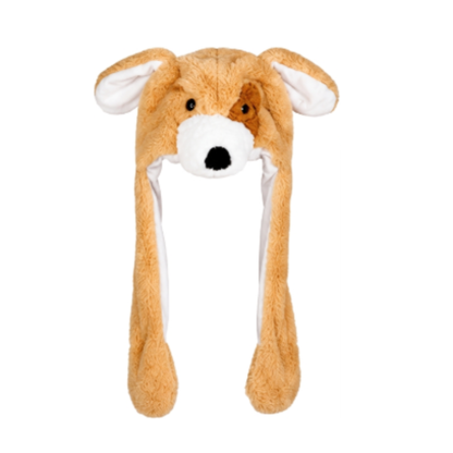 Bear Hat with Moving Ears (Kids)