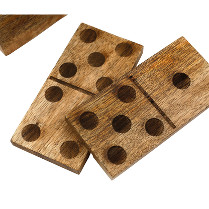Large Wooden Dominoes Set
