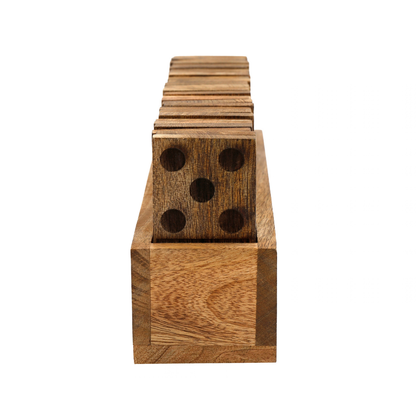 Large Wooden Dominoes Set