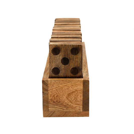Large Wooden Dominoes Set