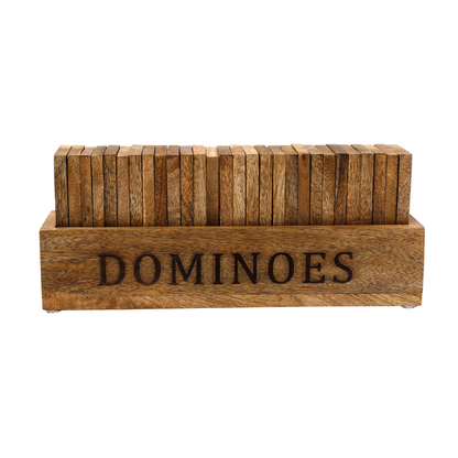 Large Wooden Dominoes Set