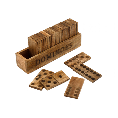 Large Wooden Dominoes Set