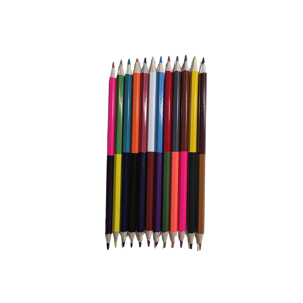 Double Ended Colouring Pencils (Set of 12)