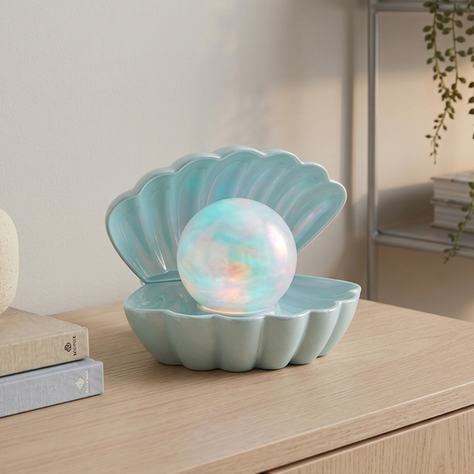 Blue Dream Shell Lamp