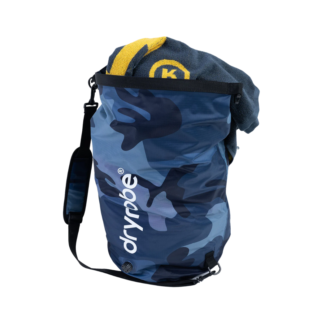 dryrobe Blue Camo Compression Bag
