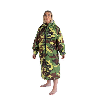 dryrobe Long Sleeve Camo & Grey Changing Robe (Adult)