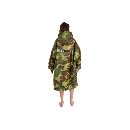 dryrobe Long Sleeve Camo & Grey Changing Robe (Kids)