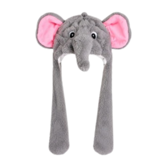 Elephant Hat with Moving Ears (Kids)