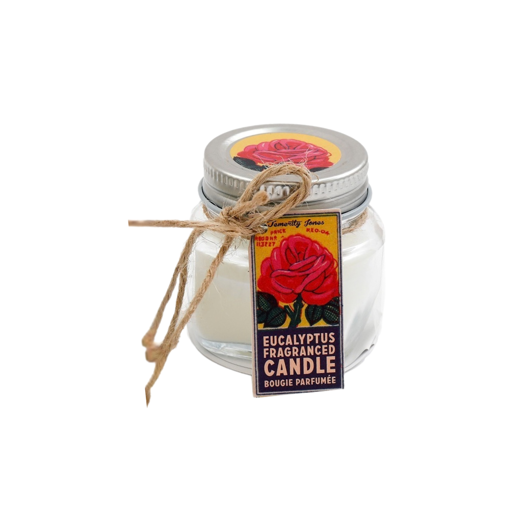 Indian Stamp Eucalyptus Small Candle