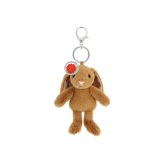 Keeleco Enchanted World Brown Bunny Bag Charm