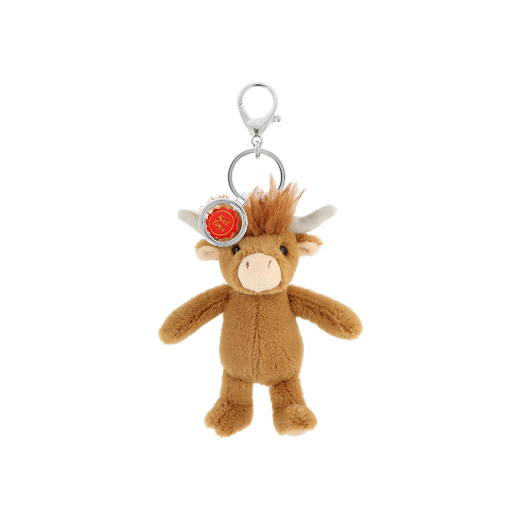 Keeleco Enchanted World Highland Cow Bag Charm