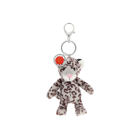 Keeleco Enchanted World Snow Leopard Bag Charm