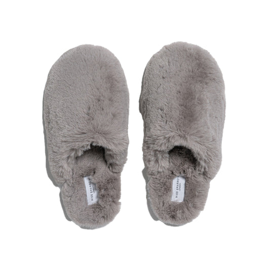 Miss Sparrow Mule Grey Slippers