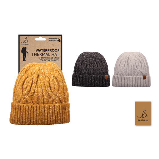 Chunky Flecked Waterproof Beanie