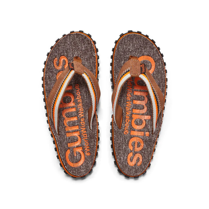 Gumbies Cairns Orange Flip Flops