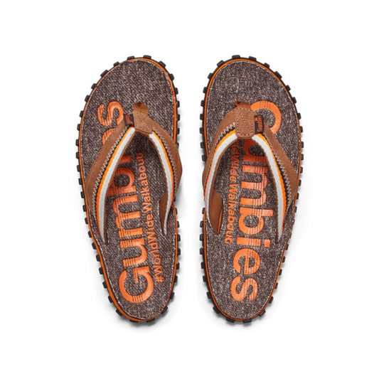 Gumbies Cairns Orange Flip Flops