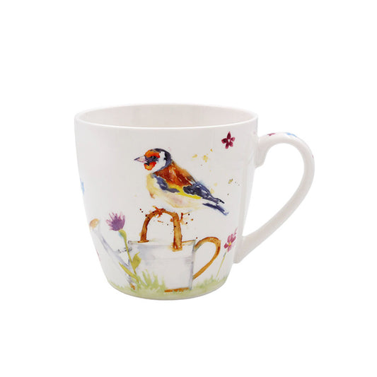 Illustrated Goldfinch Mug