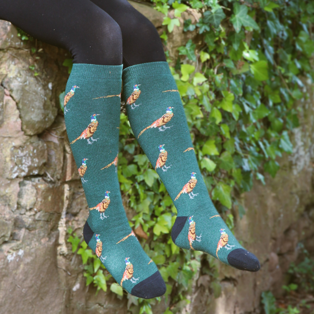 Pheasant Welly Socks