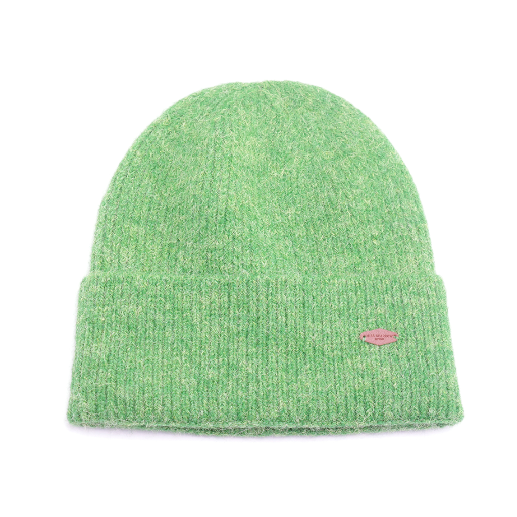 Miss Sparrow Green Beanie Hat