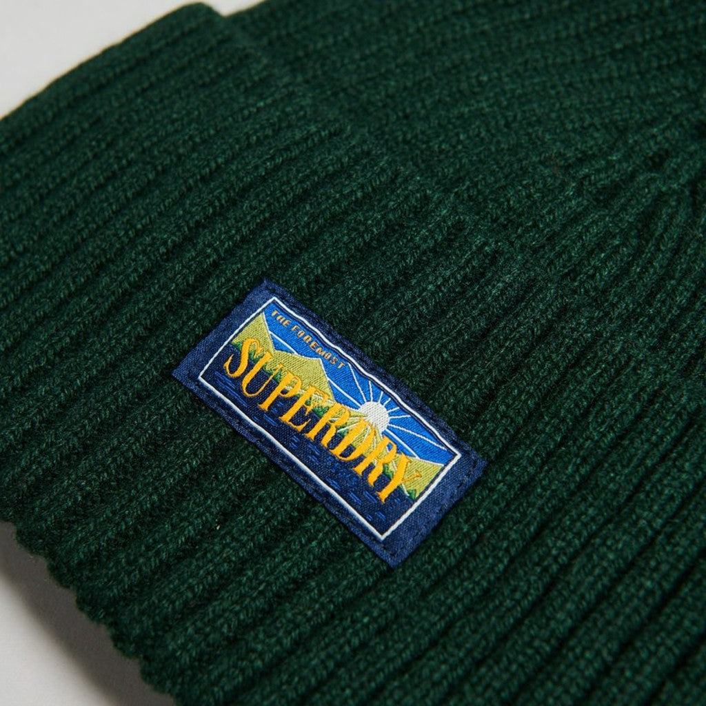 Superdry Green Beanie