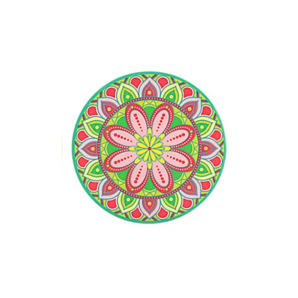 Tuscany Green & Pink Coaster