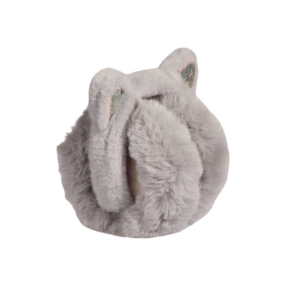 Glitter Cat Ear Muffs (Kids)