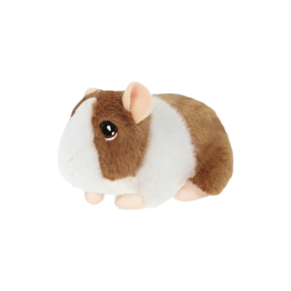 Keeleco 15cm Brown & White Guinea Pig with Sound Soft Toy