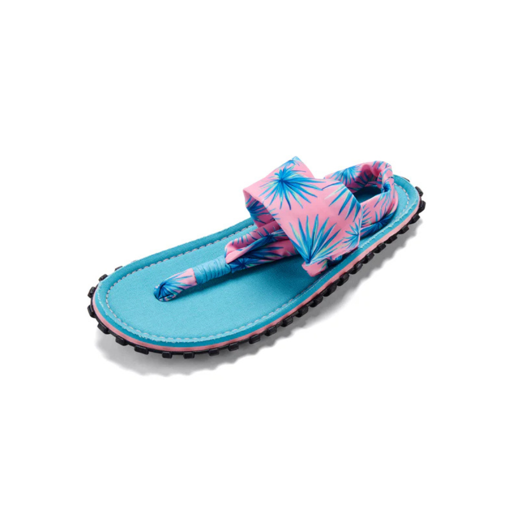 Gumbies Slingbacks Neon Palm Sandals