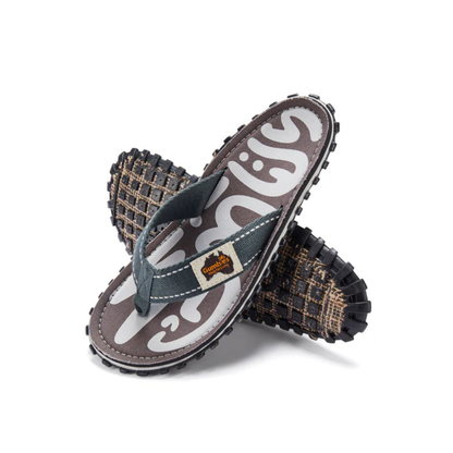 Gumbies Islander Urban Grey Flip Flops