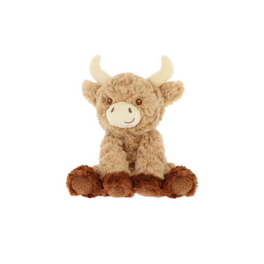 Keeleco 15cm Baby Highland Cow Soft Toy