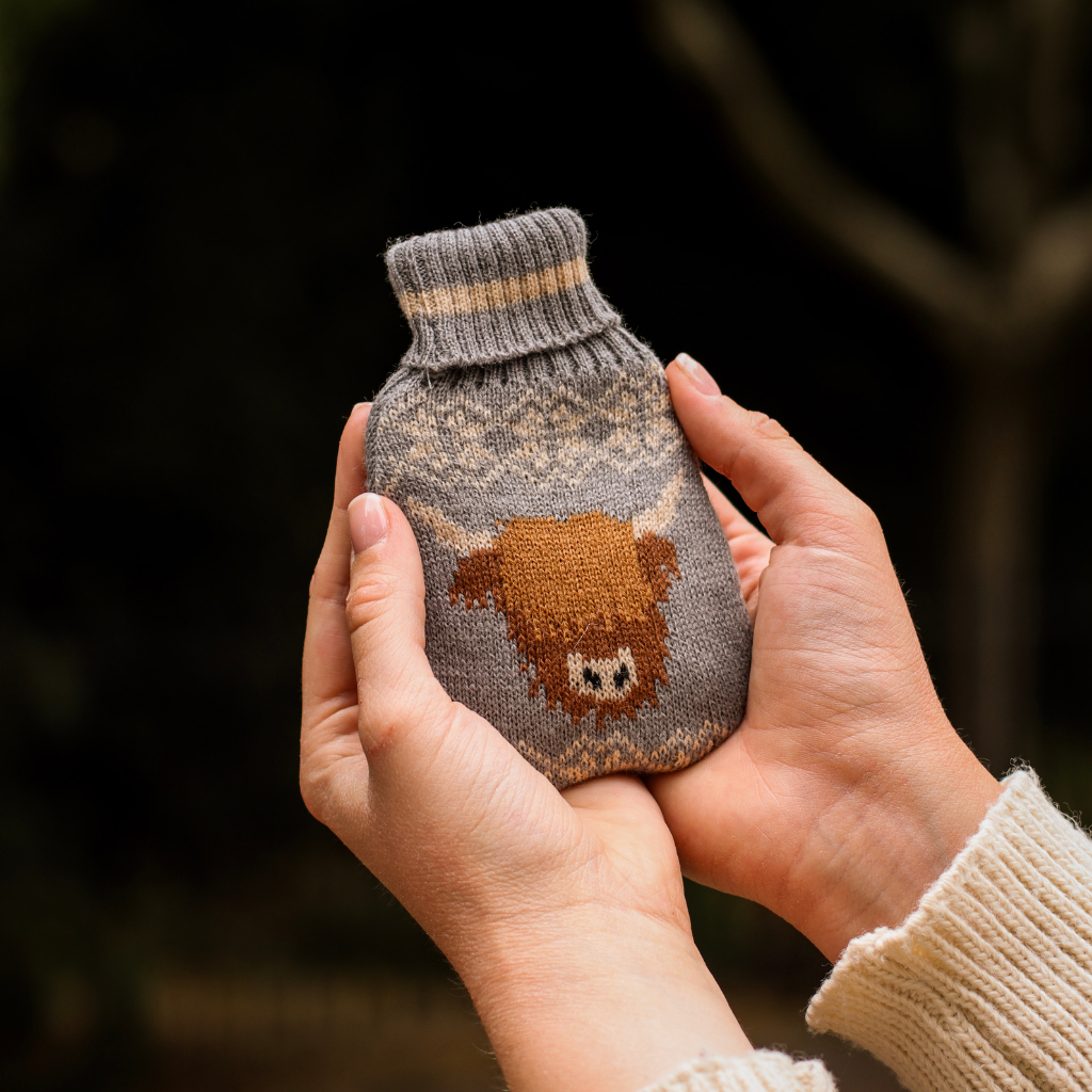 Highland Cow Reusable Hand Warmer