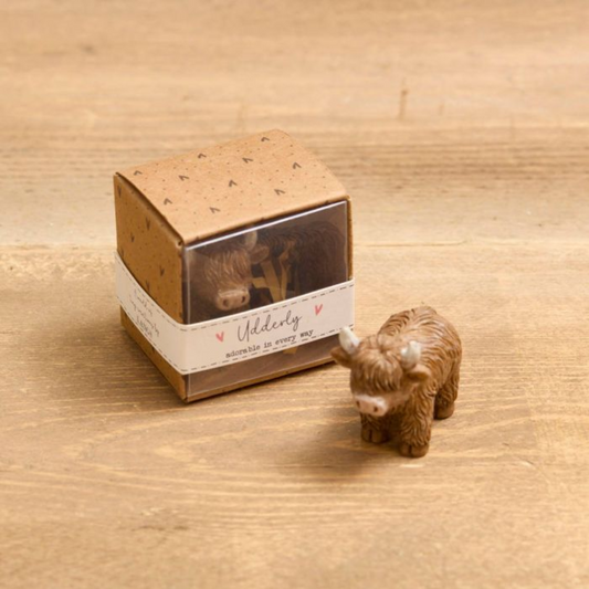 Highland Cow Resin Ornament Keepsake