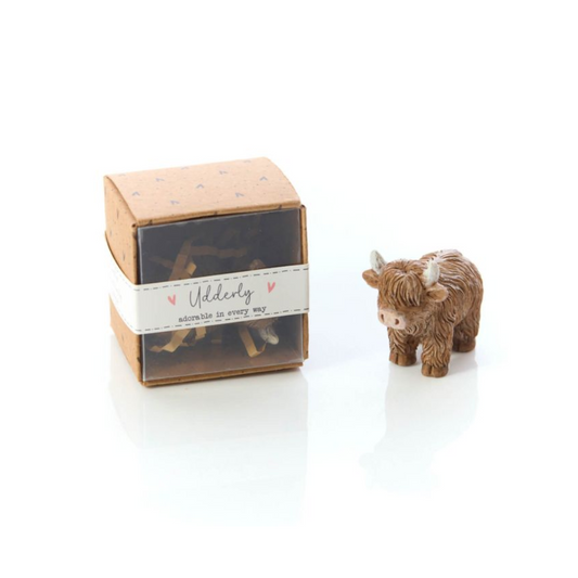 Highland Cow Resin Ornament Keepsake