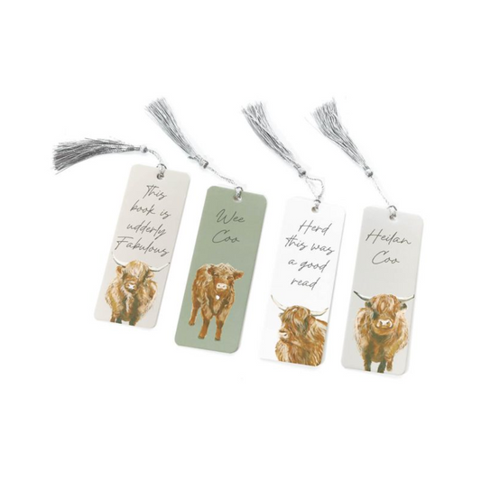 Highland Cow Card Bookmark