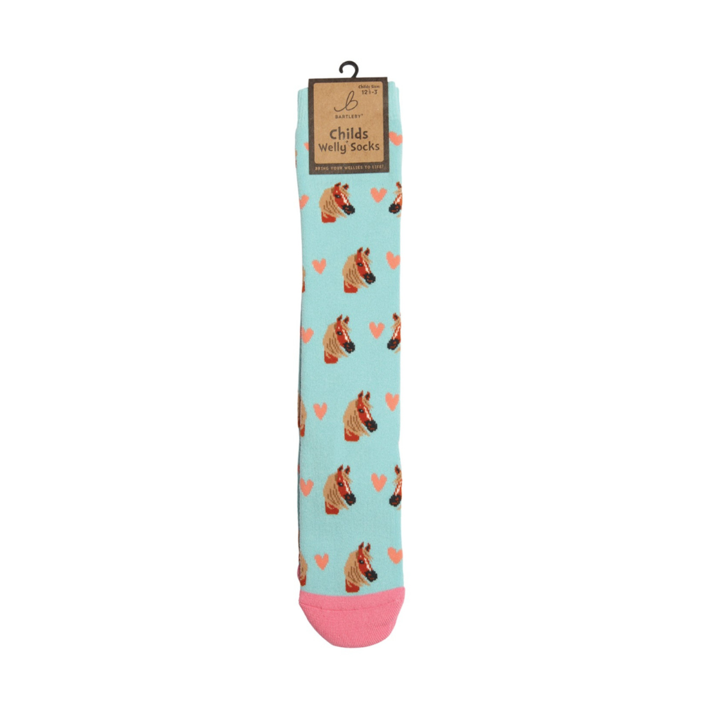 Horse Love Welly Socks (Kids)