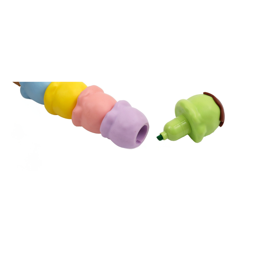 Ice Cream Stacking Highlighters Set