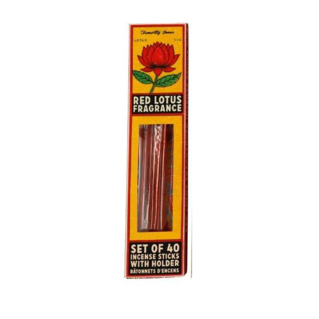 Indian Stamp Red Lotus Incense Sticks