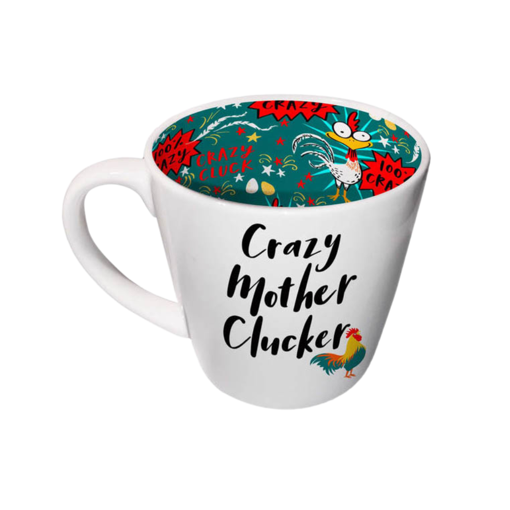 Crazy Mother Clucker Inside Out Mug