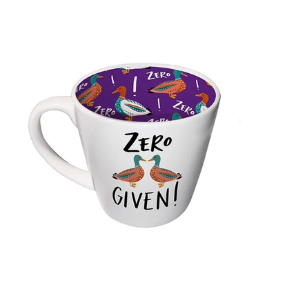 Zero Ducks Given Inside Out Mug