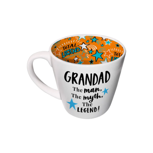 Grandad The Man, The Myth, The Legend! Inside Out Mug