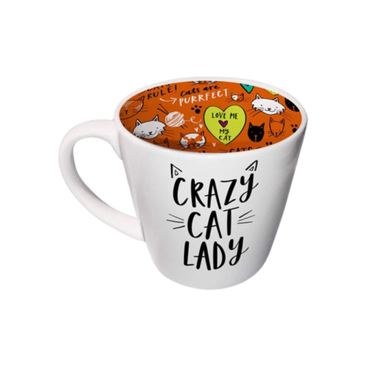 Crazy Cat Lady Inside Out Mug