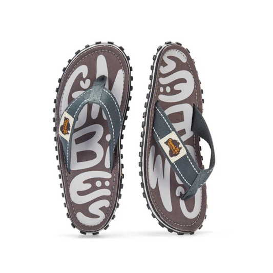 Gumbies Islander Urban Grey Flip Flops
