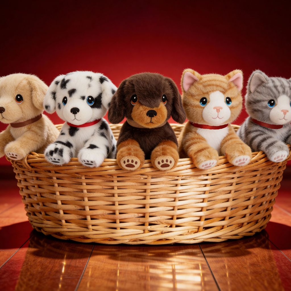 Keeleco 14cm Dalmatian on Lead Soft Toy