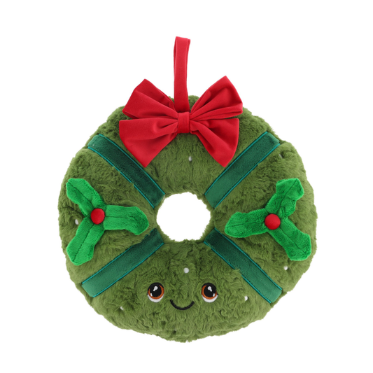 Keeleco 30cm Christmas Wreath Soft Toy