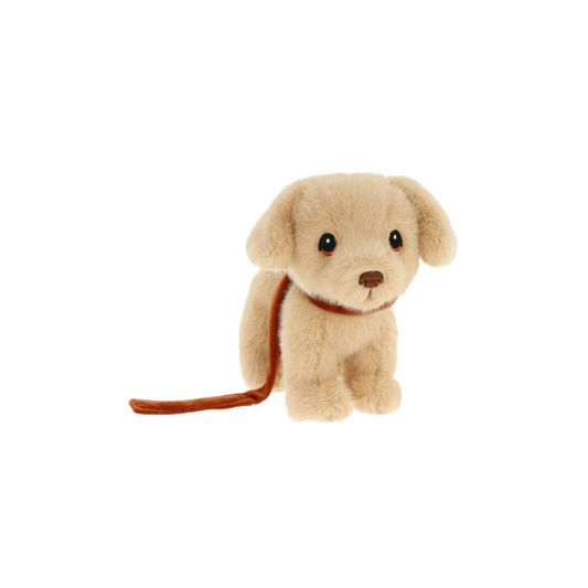 Keeleco 14cm Labrador on Lead Soft Toy