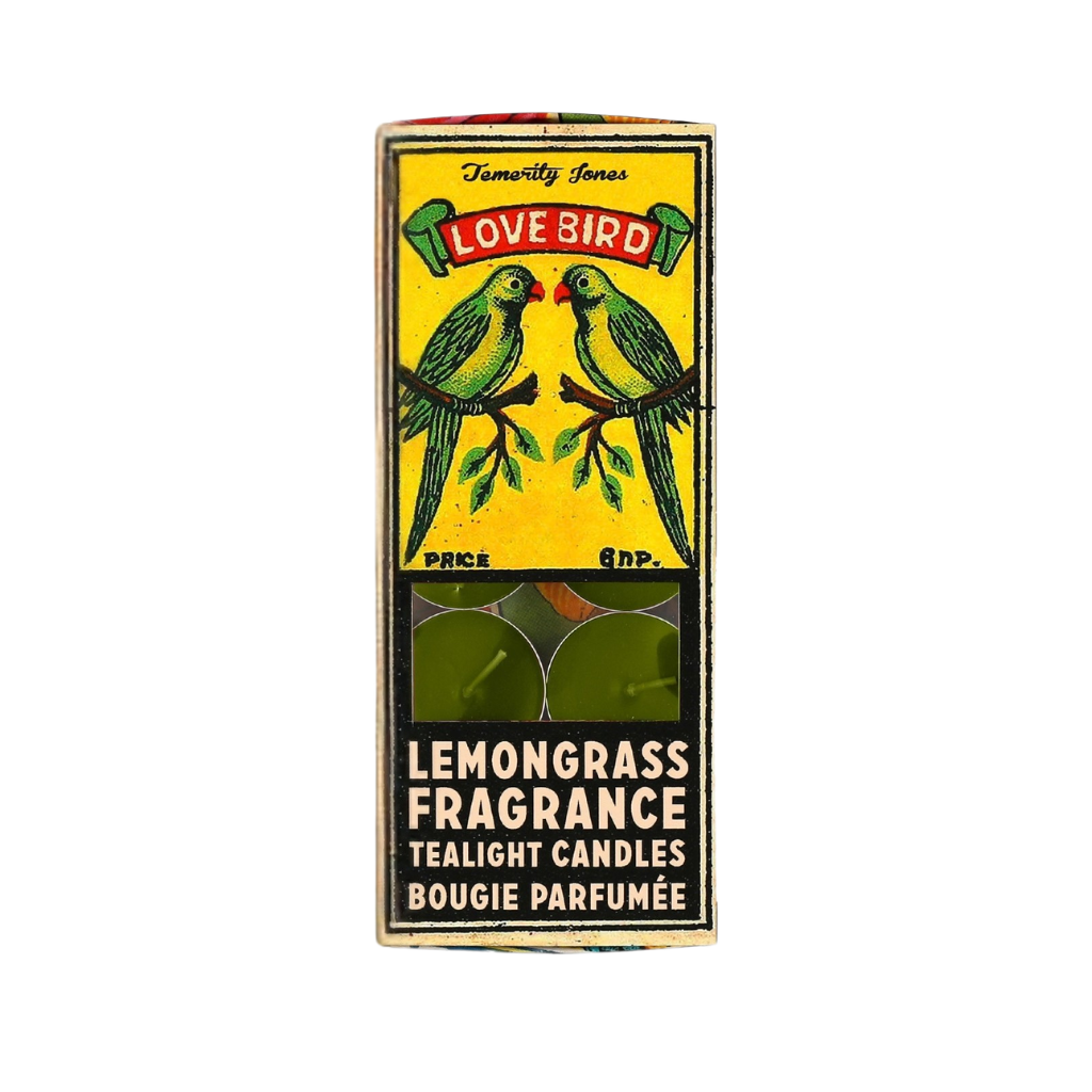 Indian Stamp Lemongrass Tealights